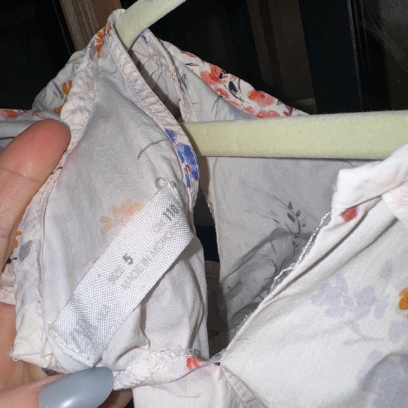 Zara Kids ruffle collar floral dress toddler girl boat neckline fit flare spring - Picture 3 of 6